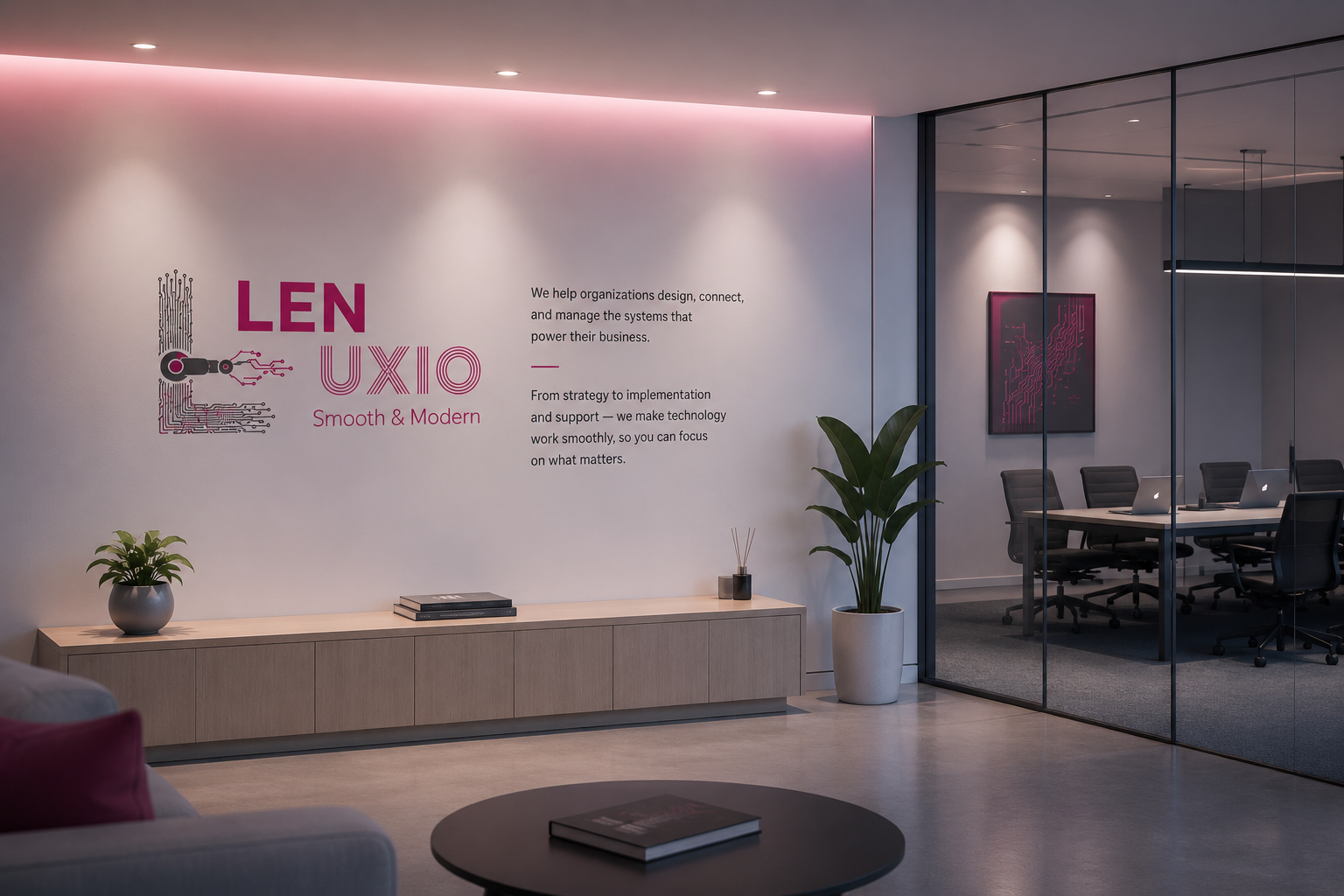Modern collaborative workspace